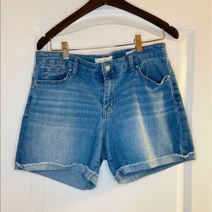 Jessica Simpson Fray Cuffed Shorts